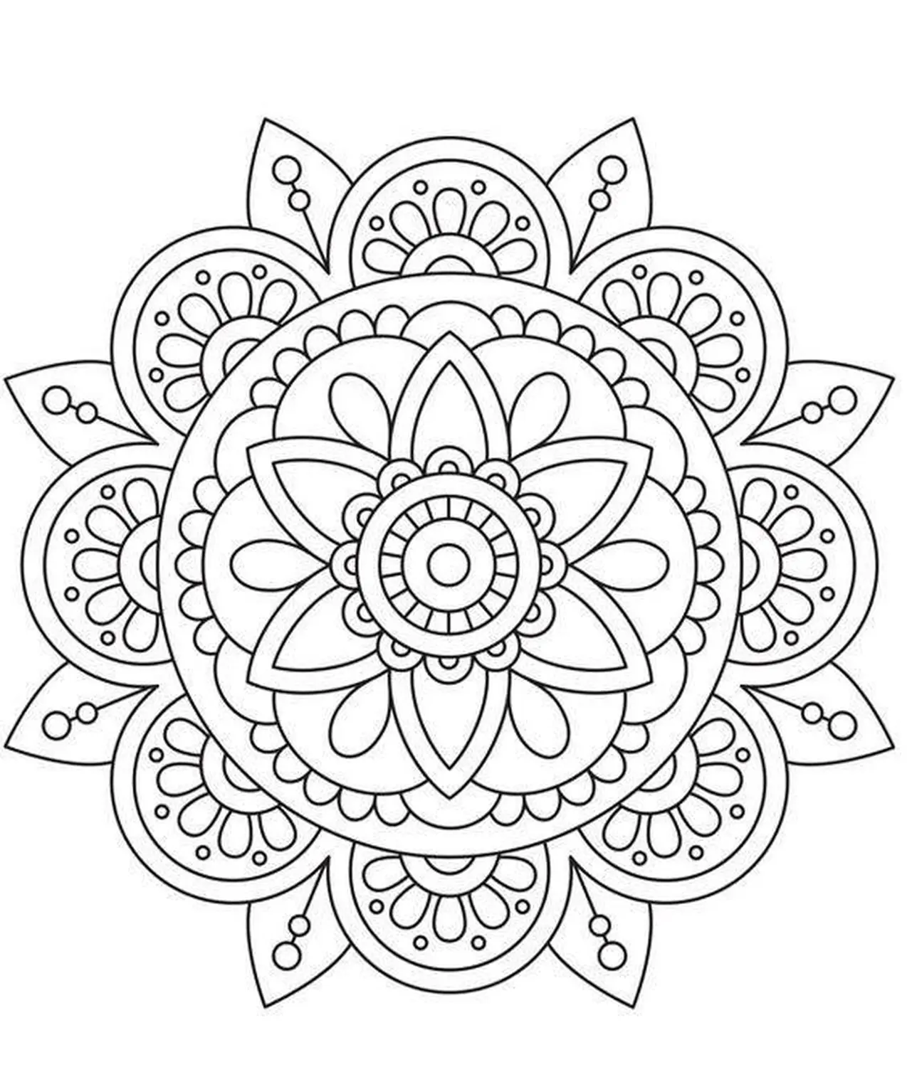 herzoklang, Basteln und Malen, Mandala